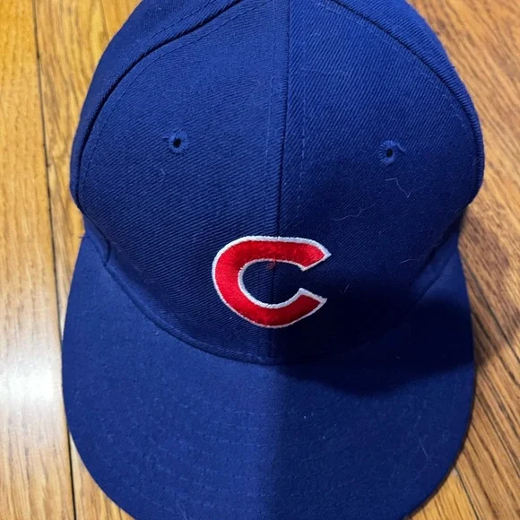 Chicago Cubs New Era Navy and White Pro Model Cap - Picture 1 of 8